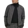 "Black Plaid Men's Casual Walking Track Suit Set - Jacket & Pant" -Alberto Nardoni Shop gsqtCnZ