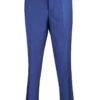 Blue Men's Modern Fit Wool Dress Pants - Stylish & Comfortable