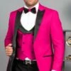Hot Pink Men's Velvet ~ Big And TallBlazer / Sport Coat