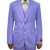 Men's Lavender One Chest Pocket Vested 3 Piece Suit -Alberto Nardoni Shop image40210