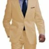 Mens Big And Tall Linen Suit -Silver Suit