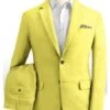 Mens Big And Tall Linen Suit -Safari Yellow Suit 4 Mens Big And Tall Linen Suit -Safari Yellow Suit -Alberto Nardoni Shop image42185