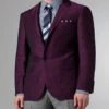 Mens Big And Tall Linen Suit Burgundy Suit