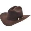Wool Felt Lana Los Altos Hats-Valentin Style Cowboy Hat 4x Available Brown Los Altos Hats -Alberto Nardoni Shop image47834
