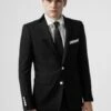 Wholesale Mens Jackets - Wholesale Blazer - Black Blazer With White Buttons -Alberto Nardoni Shop image52042