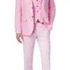 Mens Pink Linen Suit -Alberto Nardoni Shop image52754 1
