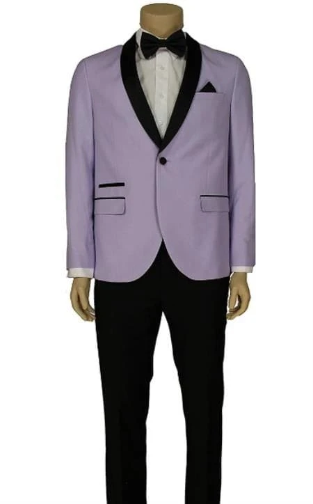 Men Lavender Tuxedos 1 Men Lavender Tuxedos