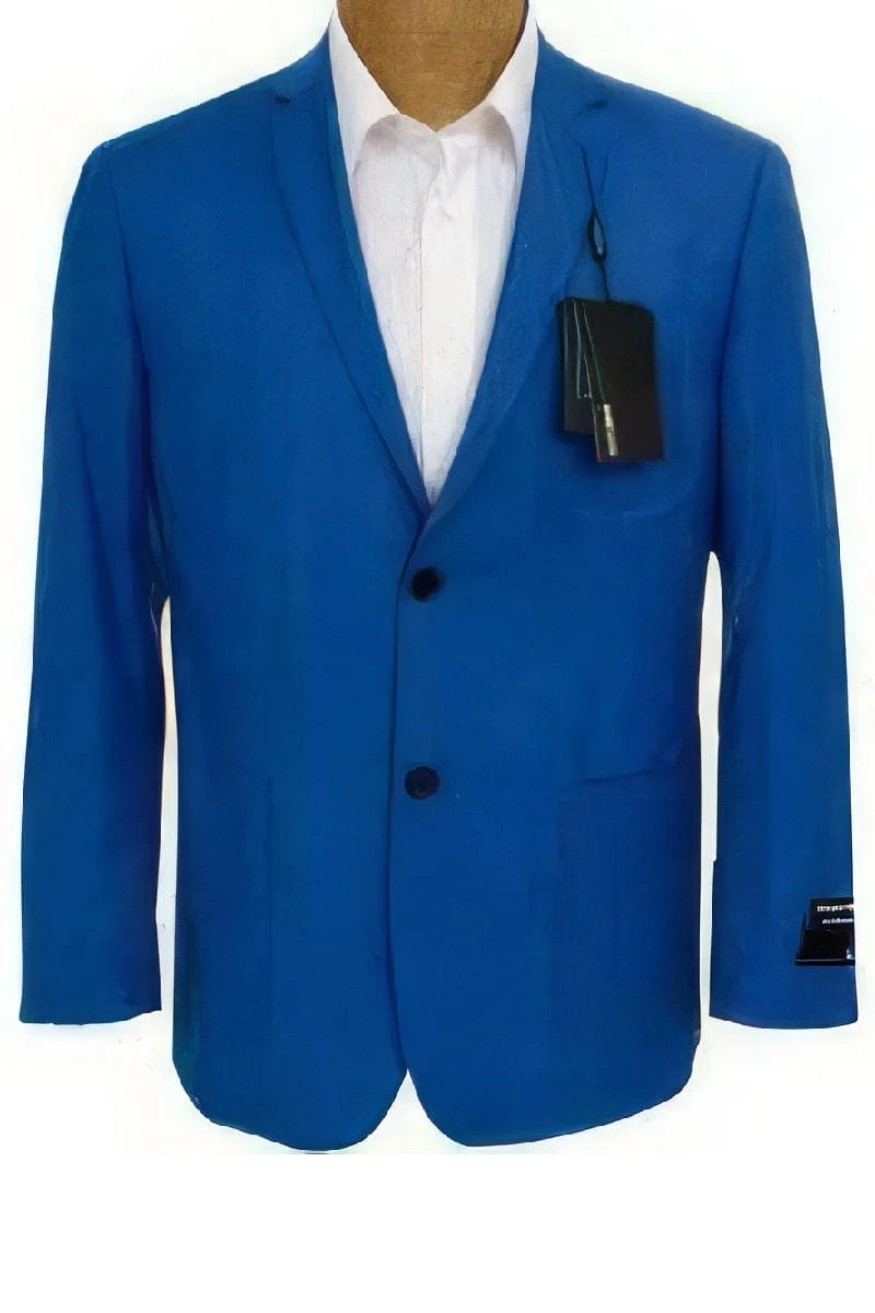 Dinner Jacket - Blue - Mens Wholesale Blazers 1 Dinner Jacket - Blue - Mens Wholesale Blazers
