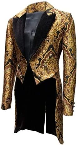 Men Ivory Tuxedo With Cream Color Tails -Alberto Nardoni Shop ivory tuxedo with tails cream tuxedo with tails 3 20292556914884