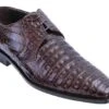 Los Altos Men'sBrown Crocodile Shoes Italian Toe Gator Shoes -Alberto Nardoni Shop los altos mens brown crocodile shoes italian toe gator shoes zv088207 09880