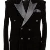 Men's Fashion Stylish Party Wear Black Double Breasted -Alberto Nardoni Shop men s fashion stylish party wear black double breasted