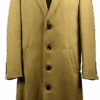 Men's Wool Blend Camel 4 Button Bravo Top Overcoat
