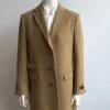 Men's Wool Car Camel Topcoat