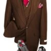 Mens 1930s Suits - Brown Suit