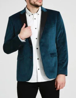 Mens Big And Tall Velvet Blazer - Velvet Dinner Jacket