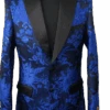 Mens Blue Prom Suit
