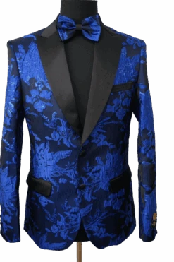 Mens Blue Prom Suit