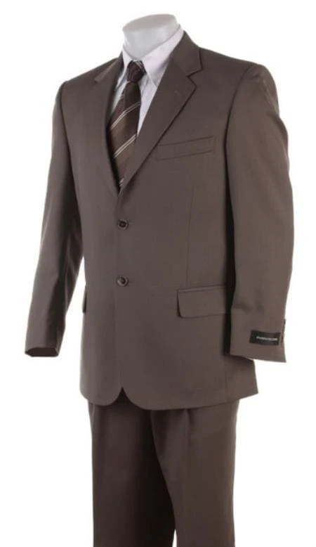 Mens Brown Linen Suit 1 Mens Brown Linen Suit