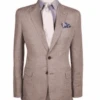 Mens Dark Tan Linen Suit -Alberto Nardoni Shop mens dark tan linen suit 31913968632060