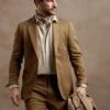 Mens Khaki Linen Suit -Alberto Nardoni Shop mens khaki linen suit 30656534249724