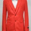 Mens Linen Suits - Summer Orange Suit