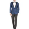 Mens Prom Tuxedo Suit Blue Prom Suit