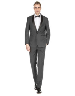 Mens Prom Tuxedo Suit Charcoal Grey Prom Suit -Alberto Nardoni Shop mens prom tuxedo suit charcoal grey prom suit