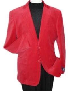 Wholesale Mens Jackets - Wholesale Blazer - Red VelvetBlazer