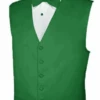 Mens Satin Emerald Green Vest- Holiday- Christmas -Alberto Nardoni Shop mens satin emerald green vest holiday christmas