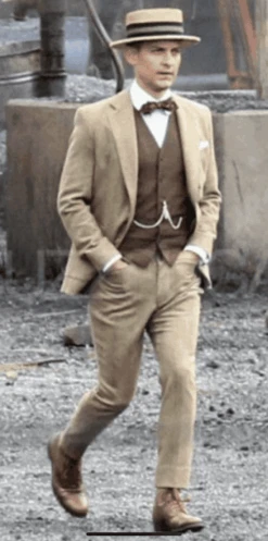 Mens Style#Pocket Suit Camel -Alberto Nardoni Shop mens stylepocket suit camel 4