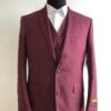 Mens Suits Burgundy -Suit -Alberto Nardoni Shop mens suits burgundy suit