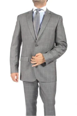 Mens Suits Pasadena - Matching Vest Included Suits - Grey Suits