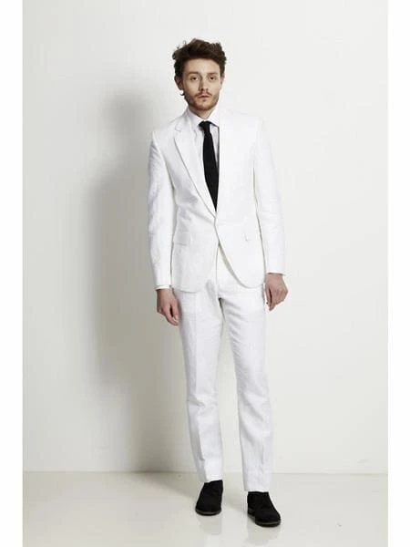 Mens White Linen Suit 1 Mens White Linen Suit