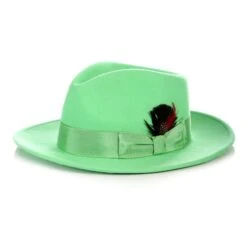 Wholesale Mens Dress Hats In Green Color