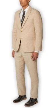 Mix And Match Suits Men's Suit Separates Wool Natural Suit By Alberto Nardoni Brand