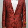 Paisley-100 Red - Mens Wholesale Blazers -Alberto Nardoni Shop paisley 100 red mens wholesale blazers
