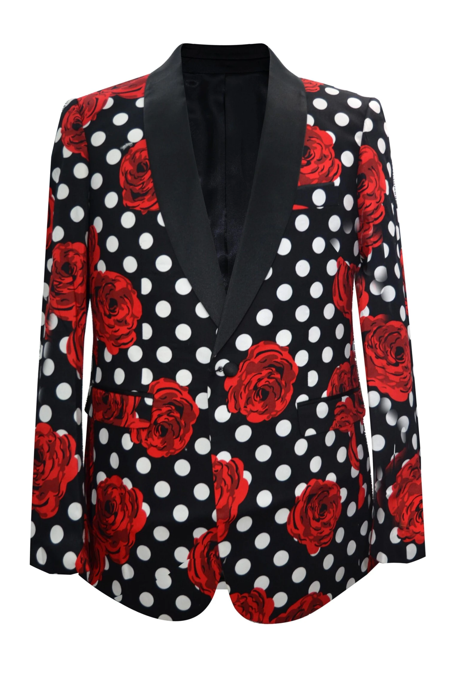 Paisley-504 Black - Mens Wholesale Blazers 1 Paisley-504 Black - Mens Wholesale Blazers