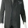 Plus Size Mens Suits - Plus Size Business Suits Black.Pinstripe