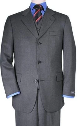 Plus Size Mens Suits - Plus Size Business Suits Charcoal