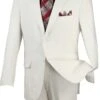 Mens 2 Button Linen Summer Suit In White 4 Mens 2 Button Linen Summer Suit In White -Alberto Nardoni Shop puOjYGg
