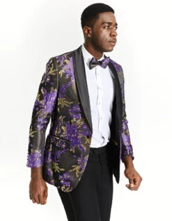 Purple Paisley Jacket Mens Gold & Purple Paisley Prom Tuxedo Smoking Jacket Blazer 3 Purple Paisley Jacket Mens Gold & Purple Paisley Prom Tuxedo Smoking Jacket Blazer -Alberto Nardoni Shop purple paisley jacket mens gold and purple paisley prom tuxedo smoking jacket blazer