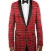 Red Tuxedo With Black Lapel - Holiday - Christmas - Wedding Prom -Alberto Nardoni Shop redplaid1 b8b2d5dd 8fe4 4d14 aad