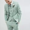 Sage Green Groomsmen Suit