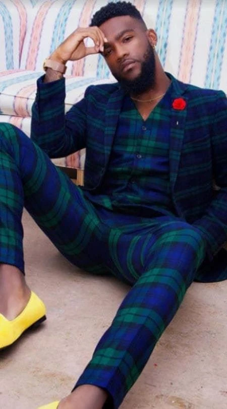 Slim Fit Prom Suits - Blue 1 Slim Fit Prom Suits - Blue