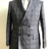 Slim Fit Prom Suits - DB-Slim Charcoal Plaid 2 Slim Fit Prom Suits - DB-Slim Charcoal Plaid -Alberto Nardoni Shop slim fit prom suits db slim charcoal plaid