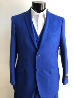 Slim Fit Prom Suits Skinny - Cobalt