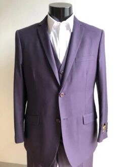 Slim Fit Prom Suits - Skinny - Plum