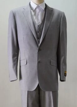 Slim Fit Prom Suits - Tailored Lt. Gray