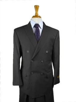 Solid Black - Mens Wholesale Suit