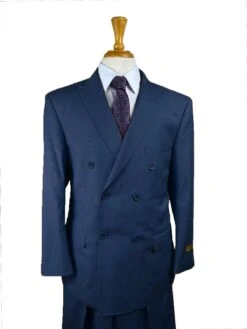 Solid Navy - Mens Wholesale Suit